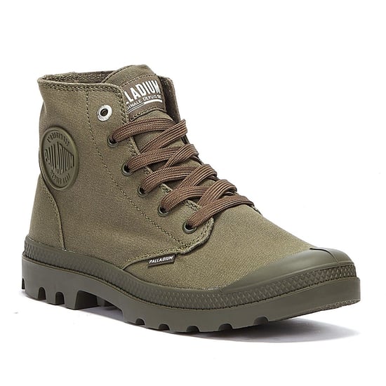 Palladium Pampa Hi Mono Chrome Green Boots - Image 2