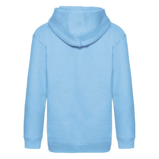 Fruit Of The Loom Kids Unisex Premium 70/30 Hooded Sweatshirt / Hoodie (Sky Blue) - Image 2