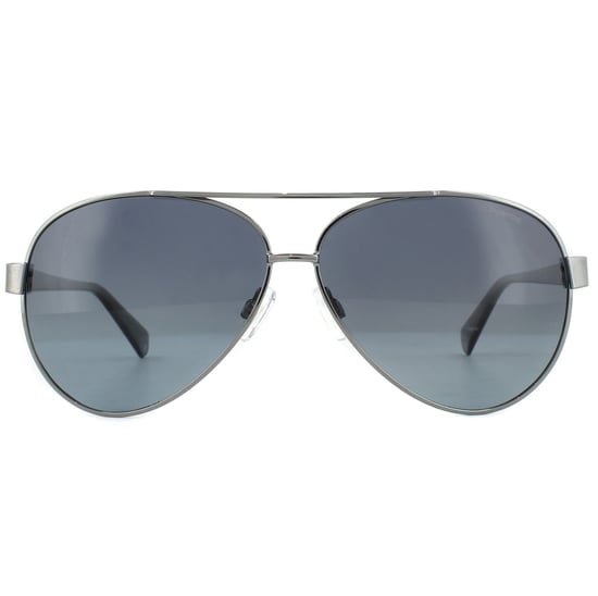Polaroid Sunglasses PLD 4061/S 6LB WJ Aviator Ruthenium Grey Gradient Polarized