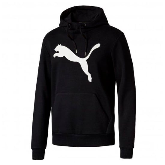 Puma Essential Fleece Big Cat Pull Over Hoodie Mens Hooded Jumper 838258 01
