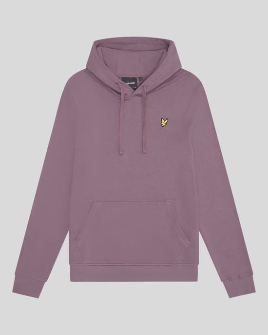 Lyle & Scott Branded Highland Mauve sudadera con capucha morada - Image 5