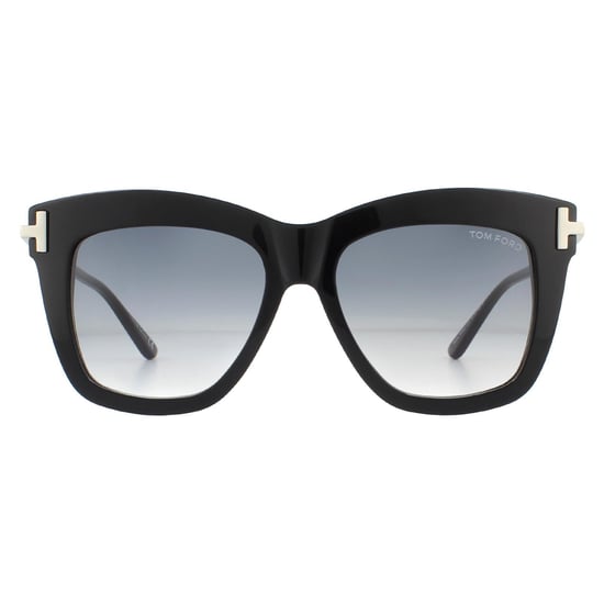 Gafas de sol Tom Ford Dasha FT0822 01B Negro Brillante Graduado en Ahumado - Image 1
