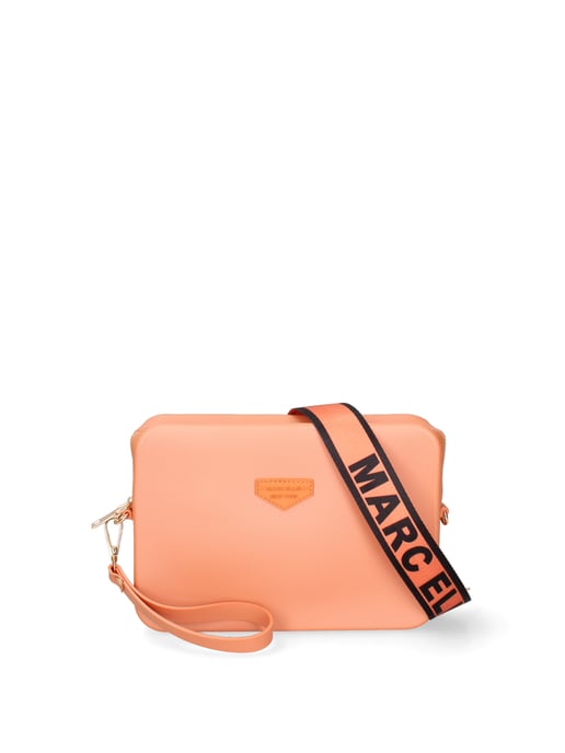 Marc Ellis Bolso de hombro Mujer ORANGE AND LIGHT GOLD - Image 5