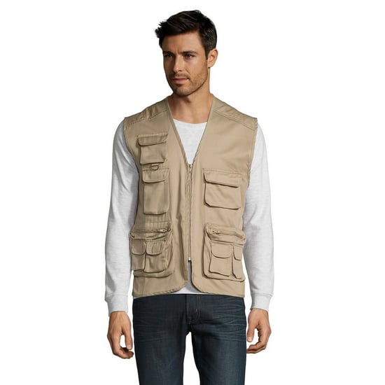SOLS Mens Reporter Body Warmer (Rope) - Image 1