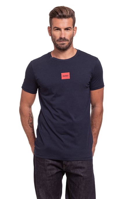 Hugo Boss Men's Short Sleeve T-shirt  in Blue/Navy