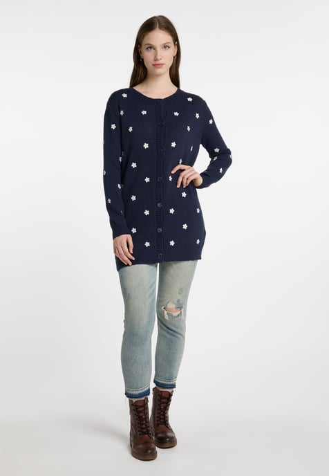 DreiMaster Vintage Cardigan with Embroidery idem - Image 3