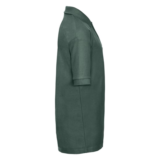 Russell Childrens/Kids Classic Polycotton Polo Shirt (Bottle Green) - Image 3
