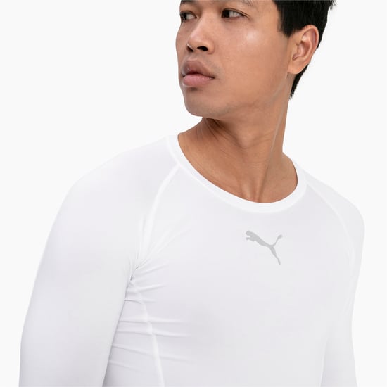 PUMA Mens LIGA Baselayer Long Sleeve Tee T-Shirt