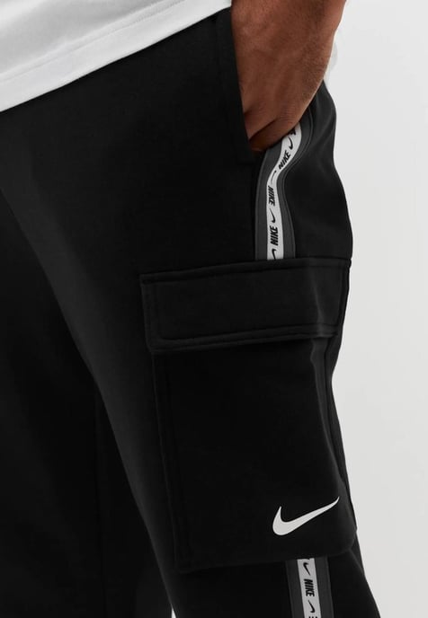 Chándal negro con cuello redondo y tejido polar Sportswear para hombre Nike - Image 6