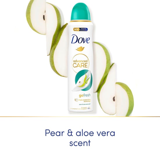 Dove Advanced Care Go Fresh Antiperspirant Deo Pear & Aloe Vera Scent 200ml, 6pk