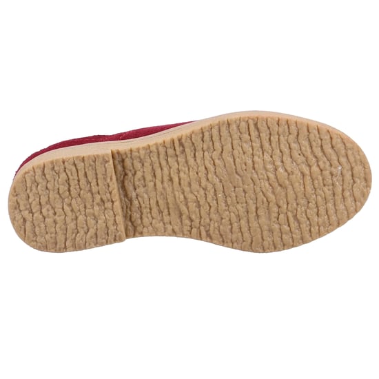 Hush Puppies Girls Mini Maddy Suede Ankle Boots (Burgundy) - Image 4