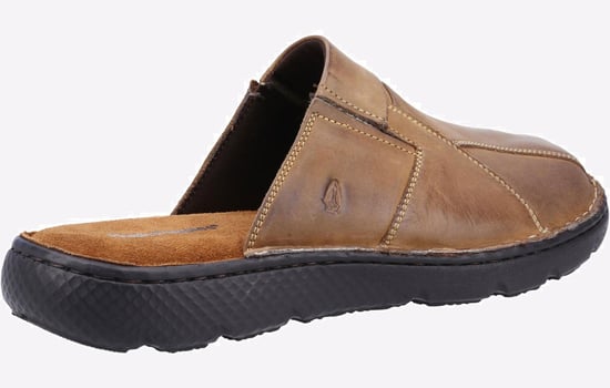 Hush Puppies Carson Mule Leather Sandal Mens - Image 3
