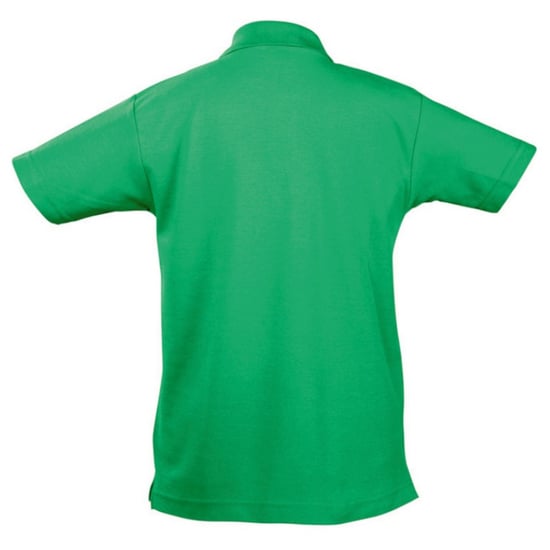 SOLS Kids Unisex Summer II Pique Polo Shirt (Kelly Green)
