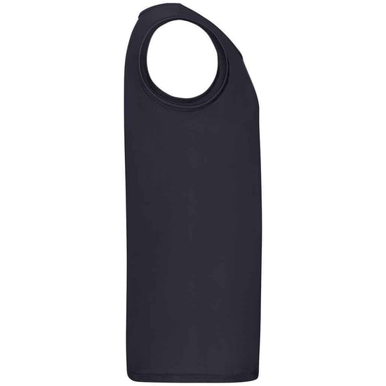 Fruit of the Loom Mens Athletic Vest Top (Deep Navy) - Image 3