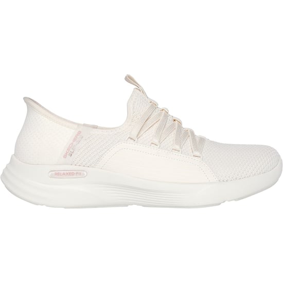 Skechers Relaxed Fit Sport - Ballet Chic Textile Women's Off White Trainers - Image 5