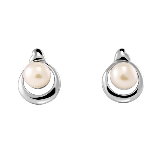 Orphelia 'Mathilde' Women's 925 Sterling Silver Stud Earrings - Silver ZO-7510 - Image 2