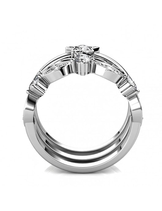Anillo Solar - Plata y Cristal - Image 6