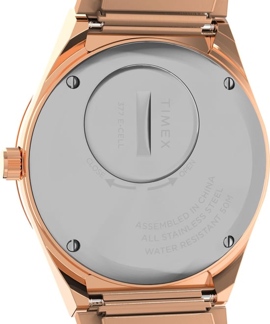 Timex Q Reissue Women's Rose Gold Watch TW2W10700 - Image 3