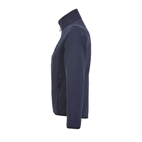 SOLS Womens/Ladies Radian Soft Shell Jacket (Dark Blue) - Image 3