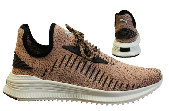 Puma Ignite Avid EvoKnit Slip On Clay Textile Mesh Trainers - Mens