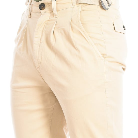 Long trousers with straight cut hems and belt loops TMT013-TW321 man