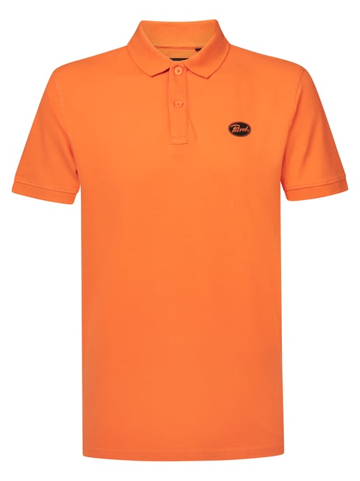 Petrol Industries - Classic polo Men - Orange - Image 1