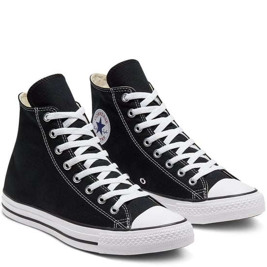 Converse All Star Zapatillas Chuck Taylor High Top Unisex - Negro/Blanco - Image 2