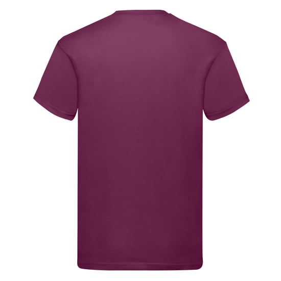 Fruit of the Loom Mens Original T-Shirt (Aubergine) - Image 2