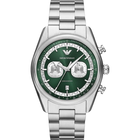 Emporio Armani Racer Men's Silver Watch AR11637 - Image 1