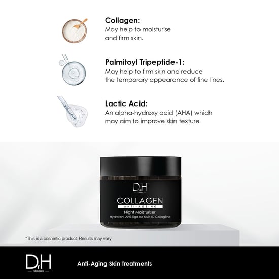 Dr H Collagen Anti-Ageing Night Moisturiser 60ml