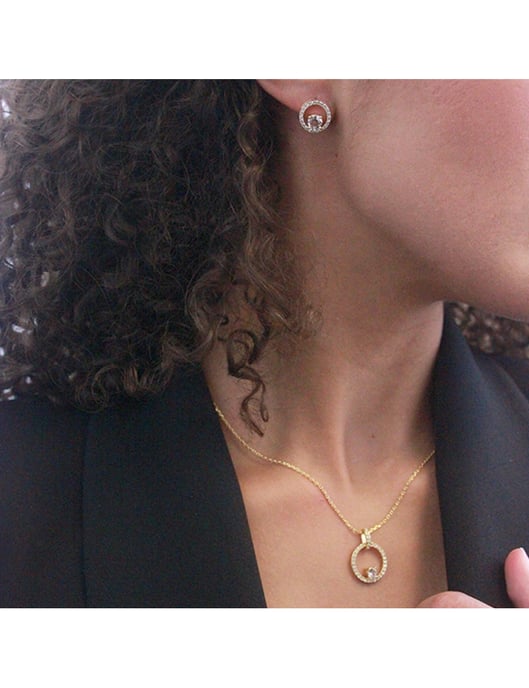 Conjuntos Desiree - Oro y Cristal - Image 2