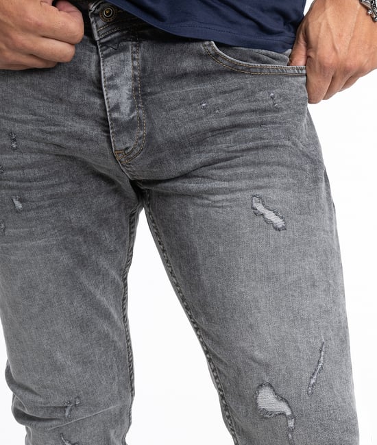 Rock Creek Jeans Straight Cut Dunkelgrau - Image 5