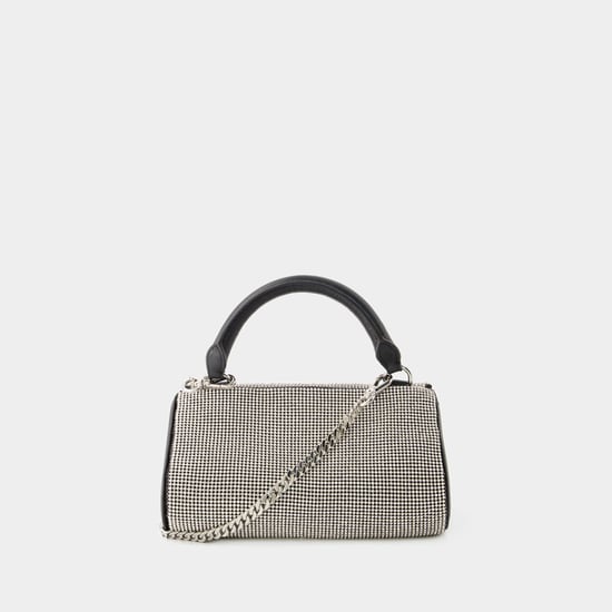 Crush Satchel Bag - Kara - Brass - White