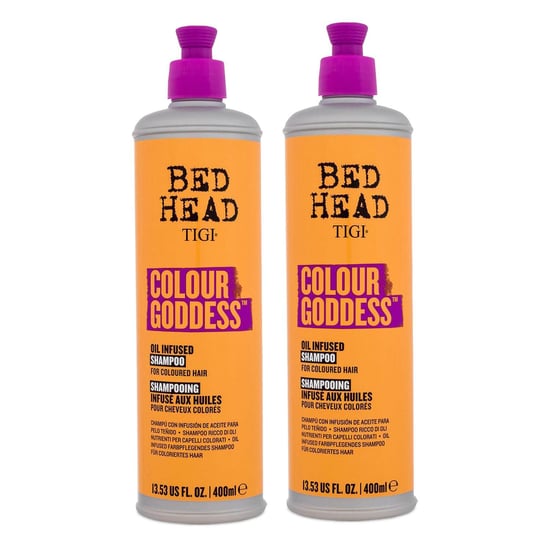 Tigi Colour Goddess Shampoo For Coloured Hair 400ml 2pk