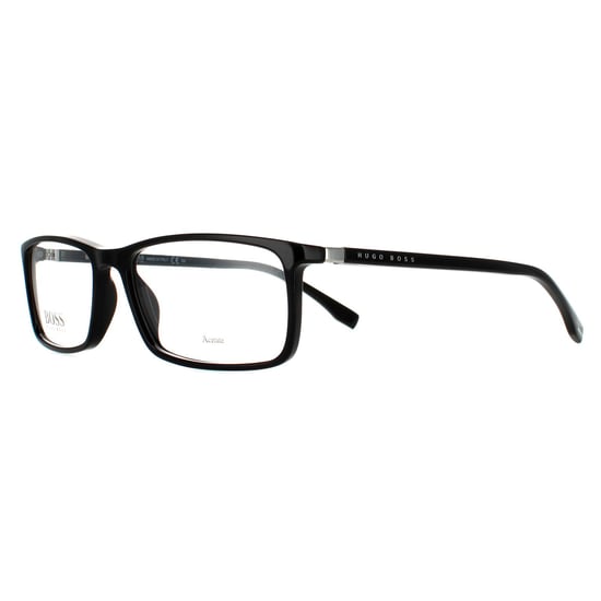 Hugo Boss Rectangular Mens Black Glasses - Image 2