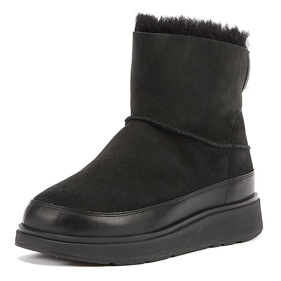 FitFlop Shearling Women's Black Boots - Image 3