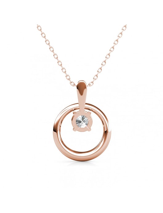 Colgantes Octavia - Oro rosa y cristal - Image 5