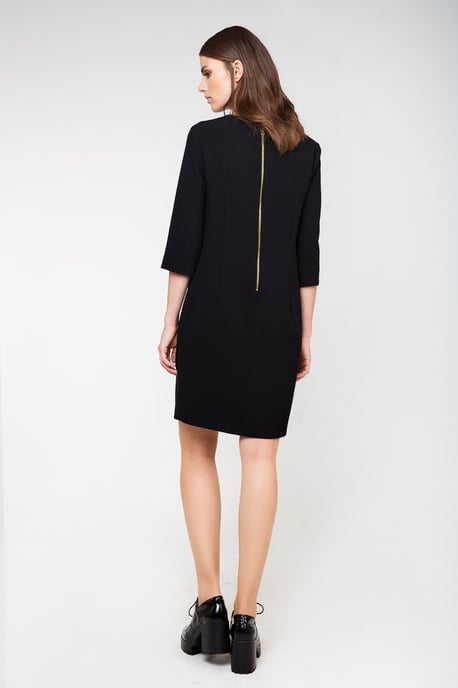 Straight Panel Detail Dress