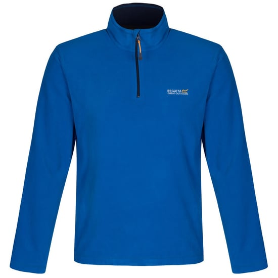 Regatta Great Outdoors Mens Thompson Half Zip Fleece Top (Oxford Blue/Navy)