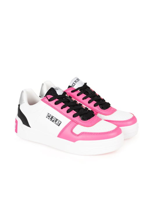 Ice Play Zapatillas de mujer Blanco, rosado - Image 2