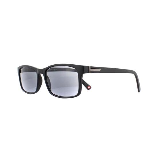 Montana Rectangular Unisex Negro Gris Lentes +1.50 Gafas de Sol - Image 2