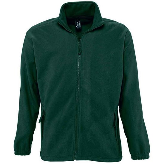 SOLS Unisex Adult North Fleece Jacket (Fir Green) - Image 1