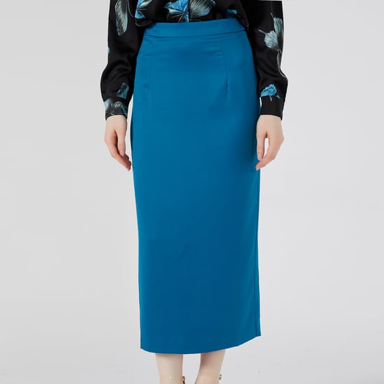 Midi straight skirt - Image 3