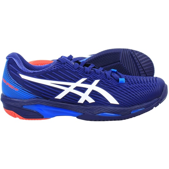 Asics Solution Speed FF 2 Mens Blue Tennis Shoes - Image 4