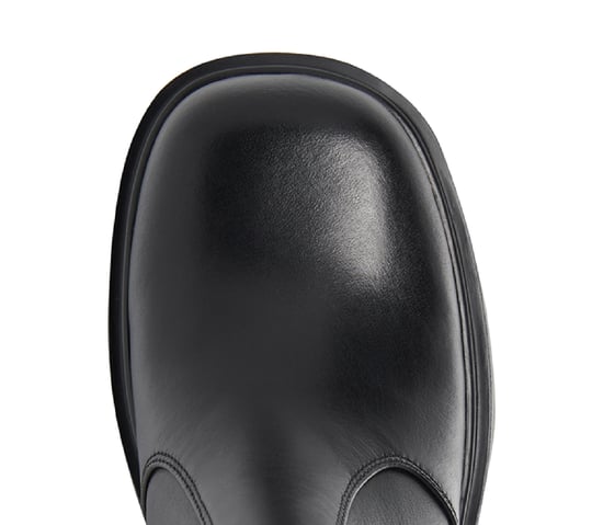 Botas Chelsea de plataforma de cuero negro Windsor Smith - Tricky - Image 5