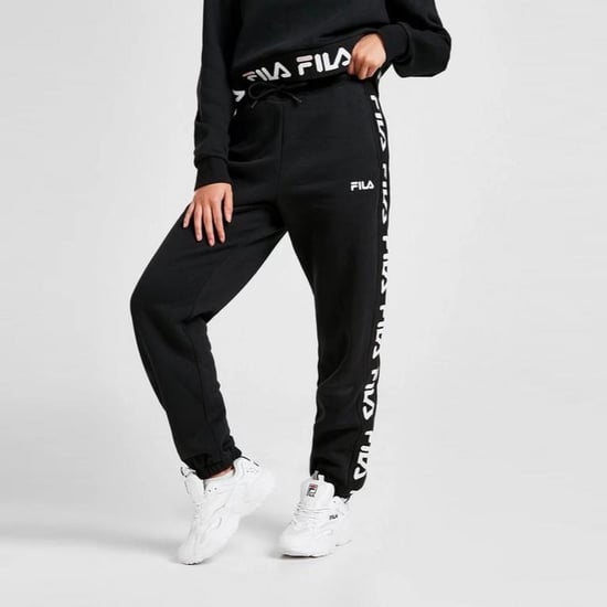 Fila Joggers Jacquard Pnl Pnt Negro Mujer - Image 1