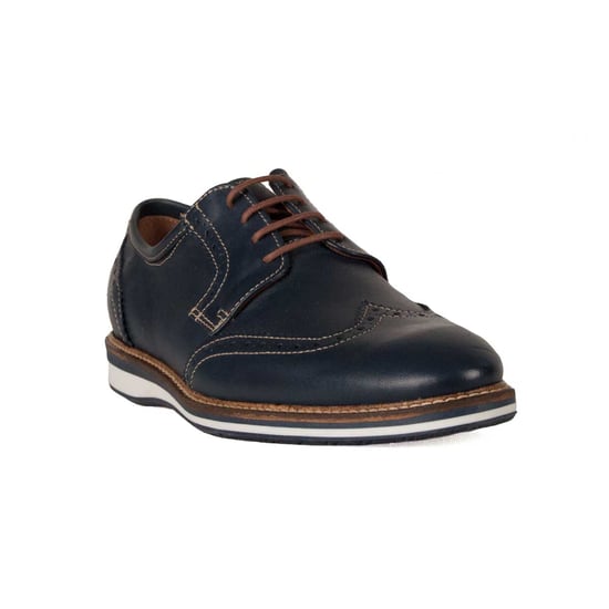 Confortable oxford Purapiel in Blue