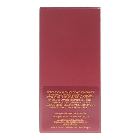 Jennifer Lopez Live Eau De Parfum 50ml