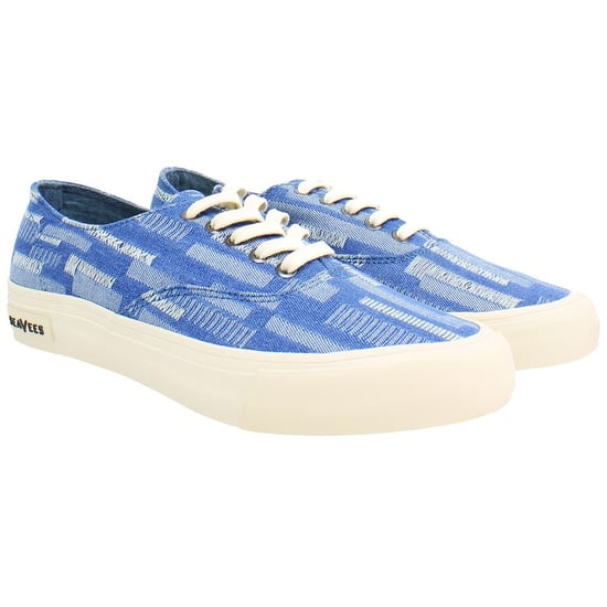 Zapatos Azules para Mujer Seavees Legend Bordados - Image 2