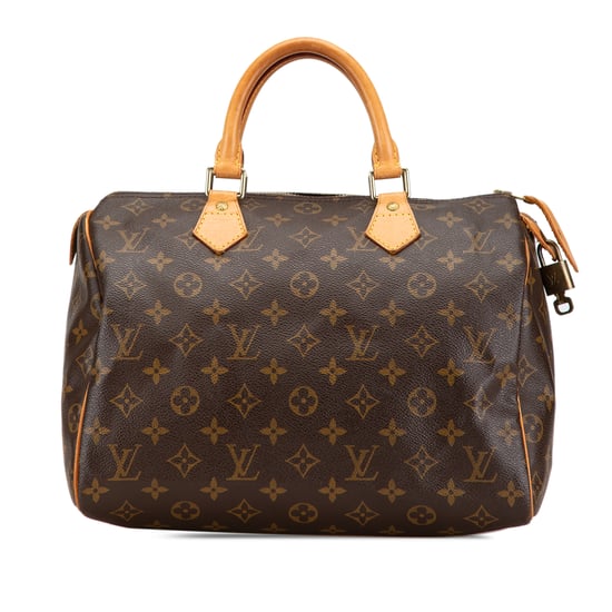 Vintage Louis Vuitton Monogram Speedy 30 Brown - Image 1
